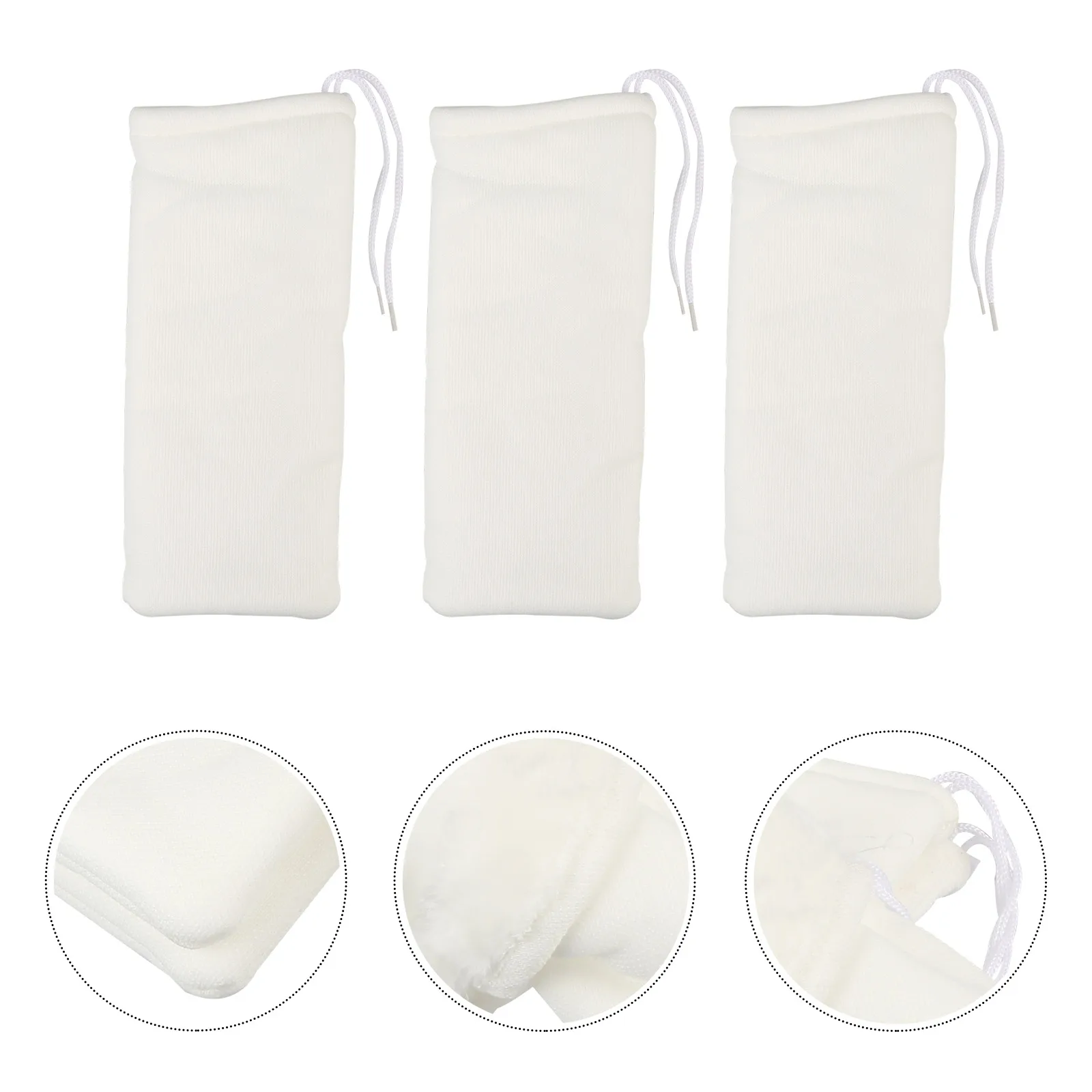 

3Pcs Carpet Aquarium Filtration Bag Durable Fish Tank Bottom Filter Water Cleaner Aquarium Filtration Bag