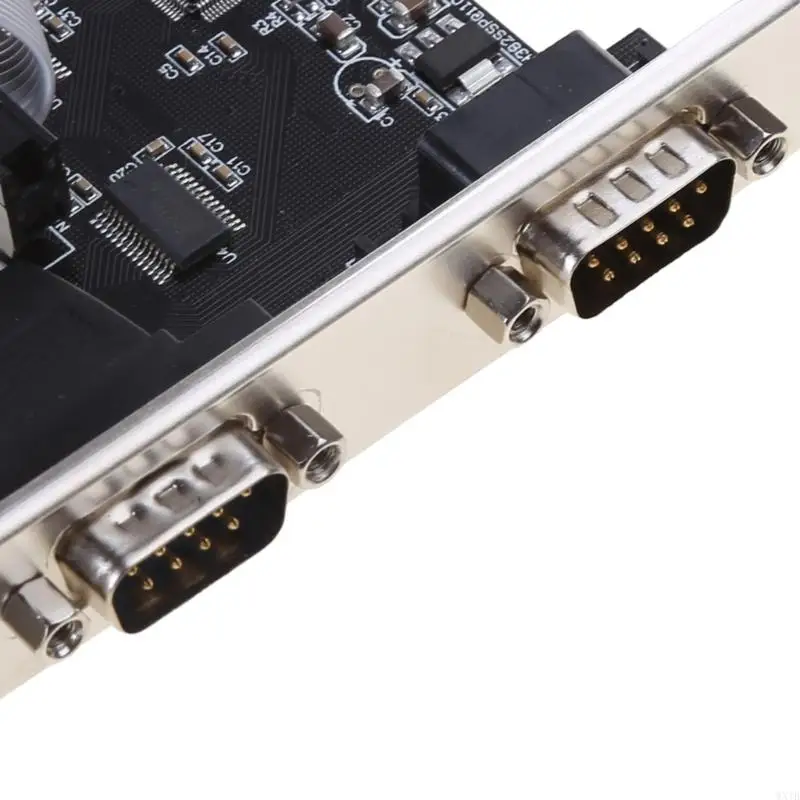 WXTB 2 منفذ PCI الأصلي لبطاقة المحول التسلسلي PCIE إلى RS232 PCI-E إلى DB9