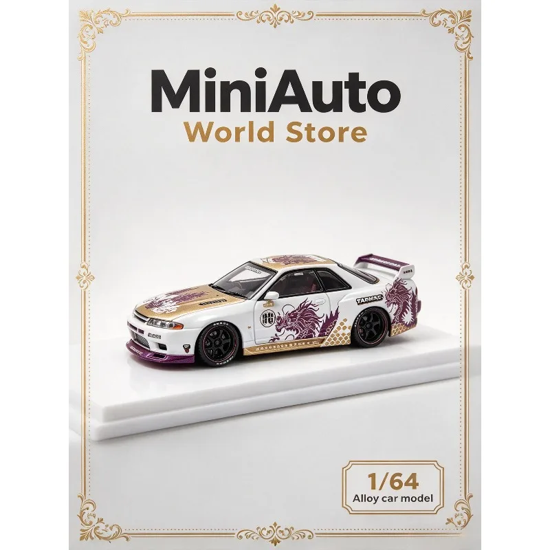 Tarmac Works 1:64 Alloy Nissan R32 Skyline CLDC Simulation Car Model Collection Premium Decorative Piece
