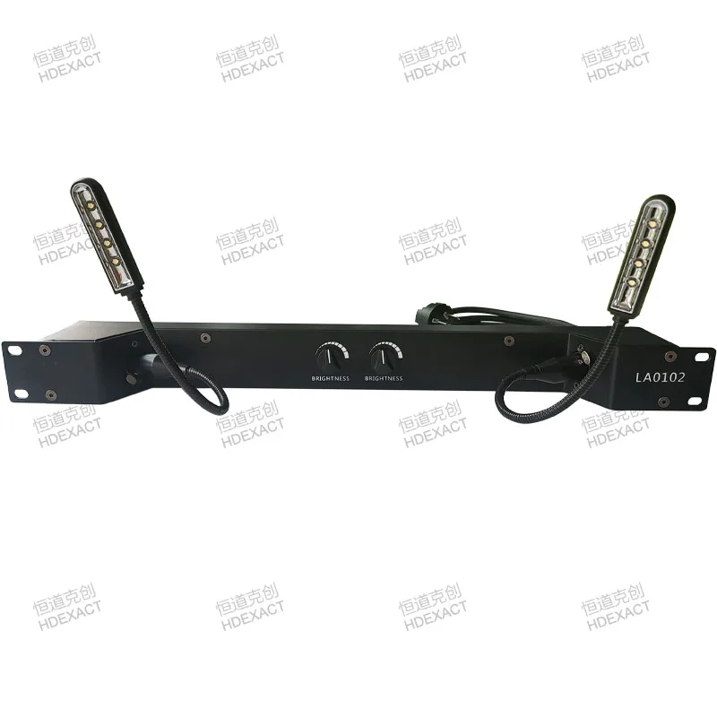 Cabinet lighting 1U, stage lighting, audio amplifier lighting equipment accessories