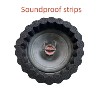 2 uds altavoces de puerta de coche modificados 4 ""5"" 6,5 ""altavoz barra de sonido sello altavoz sonido tira aislante autoadhesiva