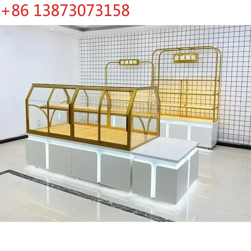 Bread Counter Display Cabinet Nakajima Cabinet Baking Shelf Commercial Glass Cake Shop Model Cabinet