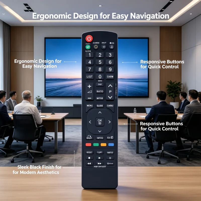 

New AKB72915207 Replacement Remote Control, Compatible with LG LCD LED TV 19LD340-ZA 22LD340-ZA Series Television Controller