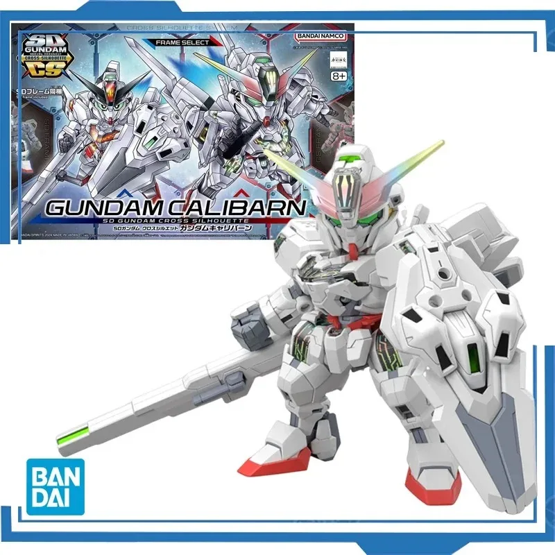 Bandai Original SD SDCS The Witch from Mercury Gundam Calibarn Anime Action Figures Toys Gift For Boys Kids birthday gift