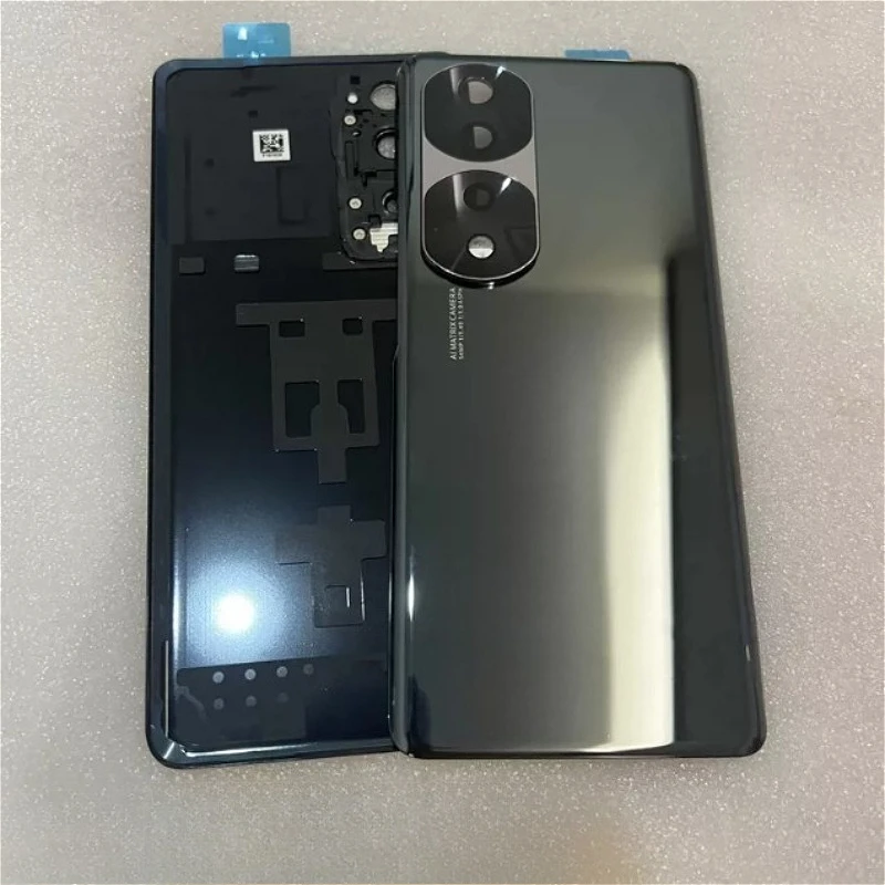 A+ Back Battery Cover Housing For Honor 70 Pro+ 70Pro Plus Rear Case + Camera Frame Glass Lens + Adhesive Phone Lid Shell