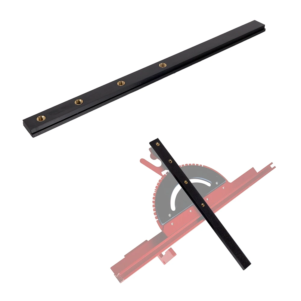 Replacement Miter Gauge T-Bar Compatible with Bosch GTS 10J Table Saw, Smooth Sliding Guide Bar for Woodworking