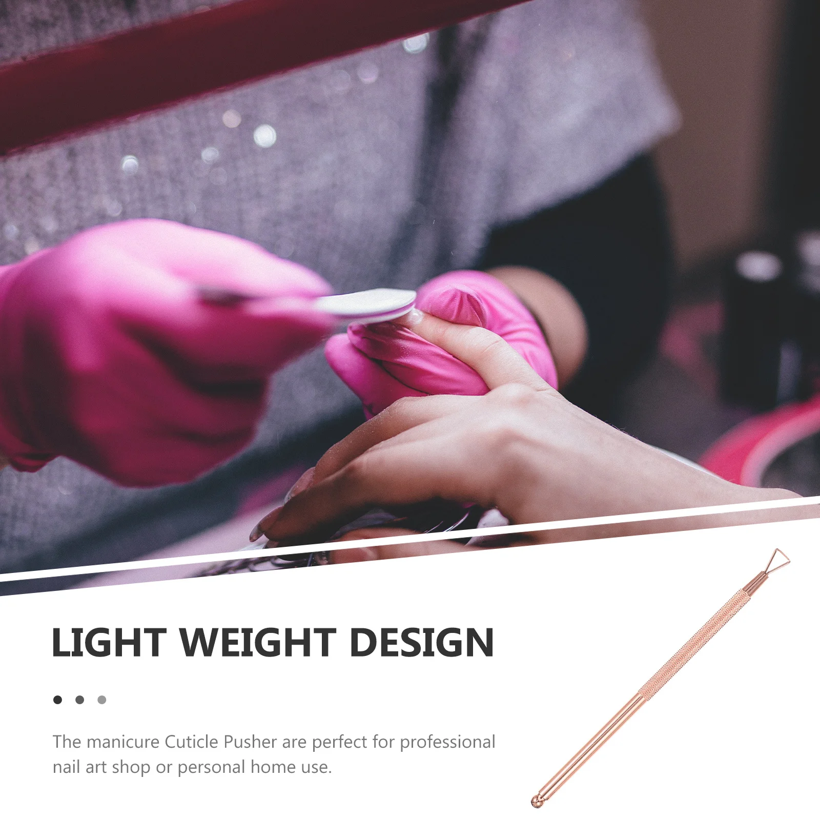 

Набор из 5 профессиональных инструментов для маникюра из нержавеющей стали: пушер для кутикулы, инструмент для обрезки ногтей, для снятия гель-лака, набор для ухода за ногтями