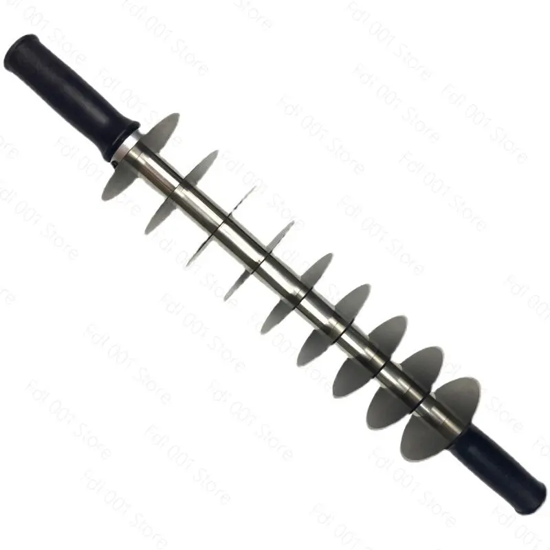 Stainless Steel Roller Dough Cutter Commercial Fried Dough Stick Tool