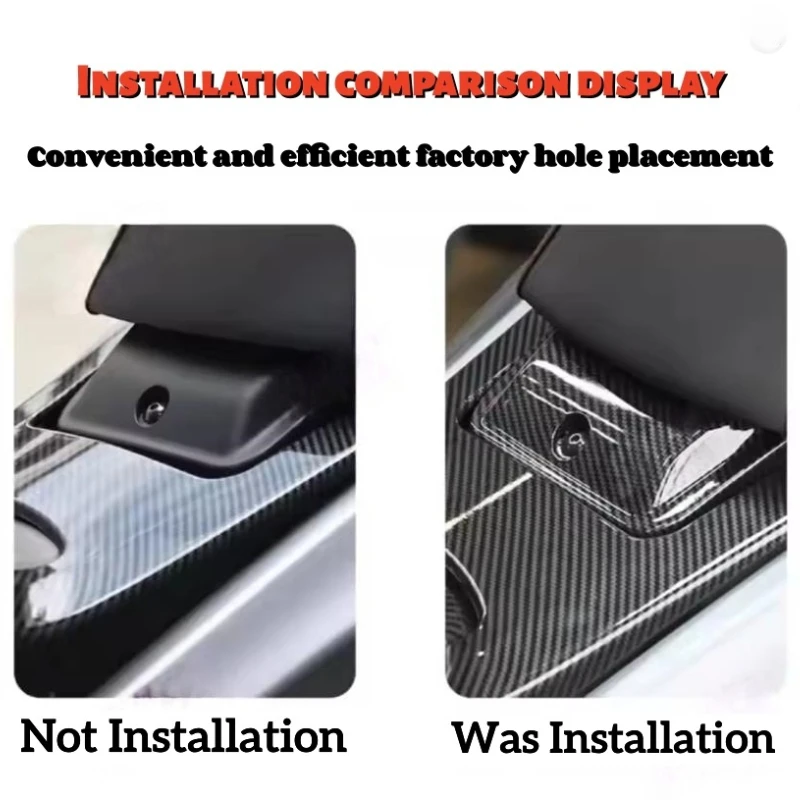 For Yamaha NMAX 155 V3  NMAX155 V3 2025 Motorcycle Seat Cushion Decoration Cover Seat Bracket Carbon Fiber Cover Accessories