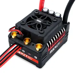 ESC Rocket V2 Supersonic 130A 160A ESC Waterproof Brushless Speed Controller with 7.4V/8.4V 6A BEC for 4292 Motor 1:8RC Car