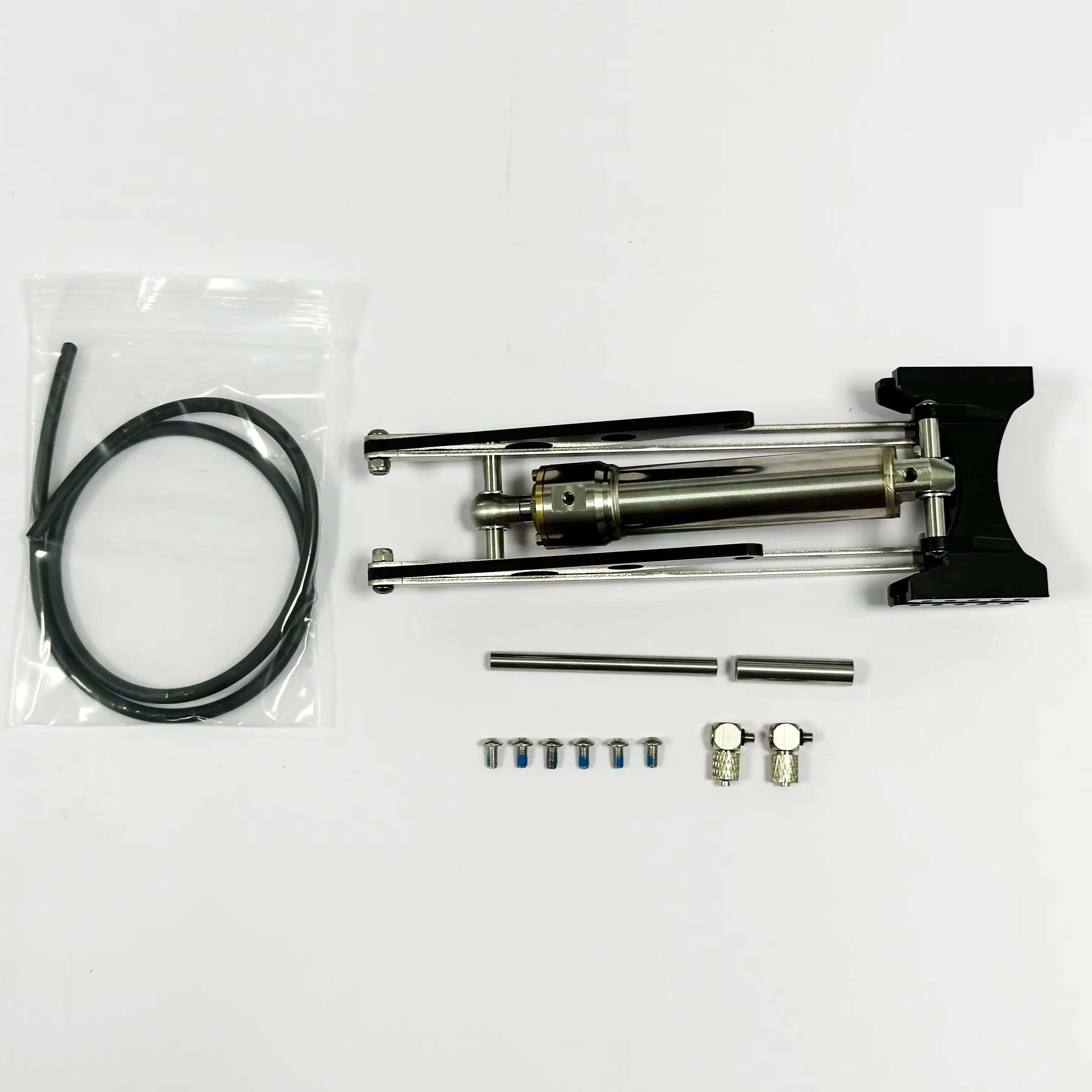 

Metal F Lift System Assembly Hydraulic For 1/14 Tamiya RC Benz 3348 Romote Control Dump Truck Tipper Toy Parts