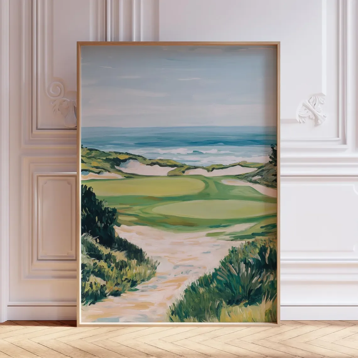 Aquarell-Golf-Druck |   Szenisches Golf-Landschaftsposter Golf-Kunstdruck |   Golf-Poster Golf-Bürowanddekoration |   Aquarell Golf Co.