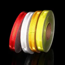 20m Reflective Self-Adhesive Tapes Truck Trailer Auto Bike Reflectante Stickers Decoration Accessories Car Bike Reflector Strips