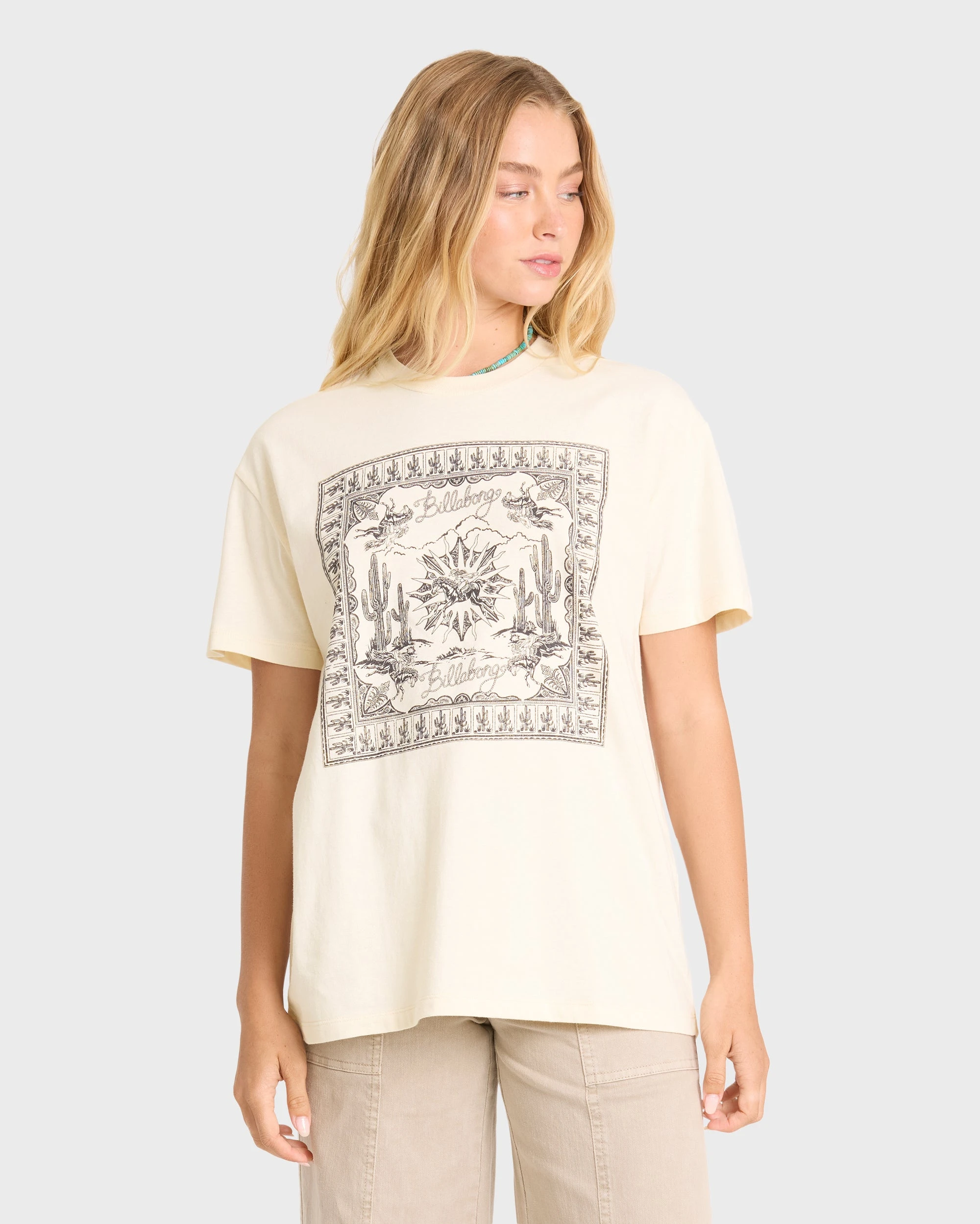 Retro Western Desert Bandana Surfer Extreme Sports Brand Graphic Tee Cotton Mens Womens T-Shirt Outdoor Casual Top