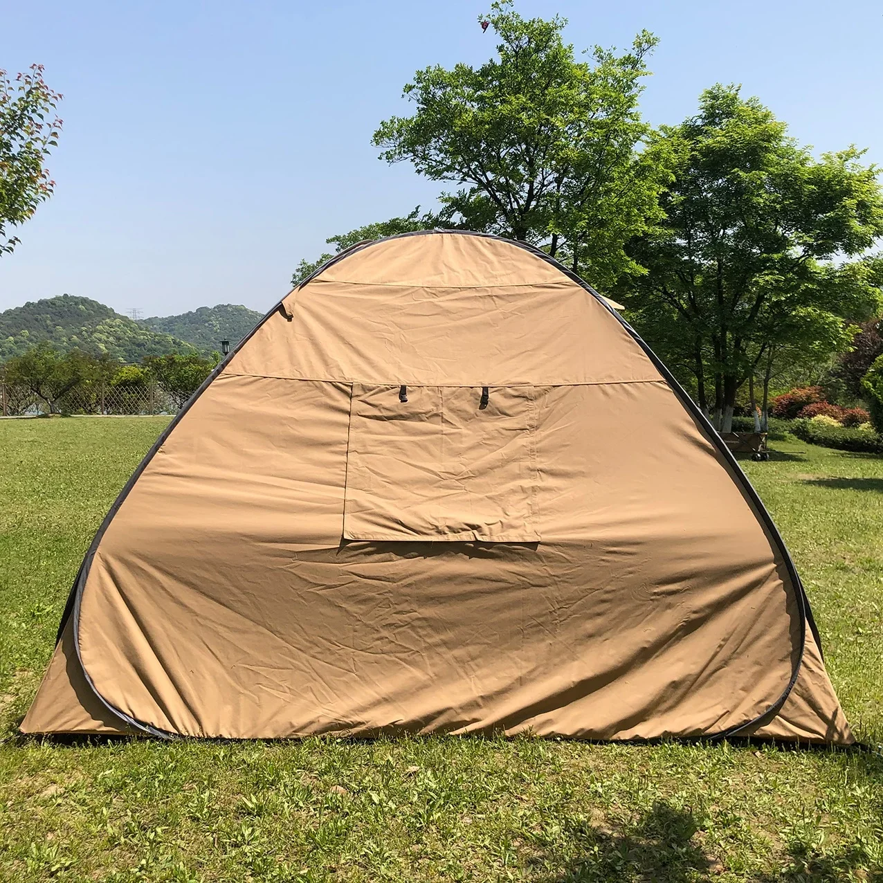 Tenda automática do deserto para uso ao ar livre, Tecido Oxford durável, Tenda Pop Up Portátil, Tenda de acampamento personalizada