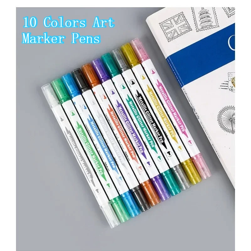 10 Color Art Marker… - image
