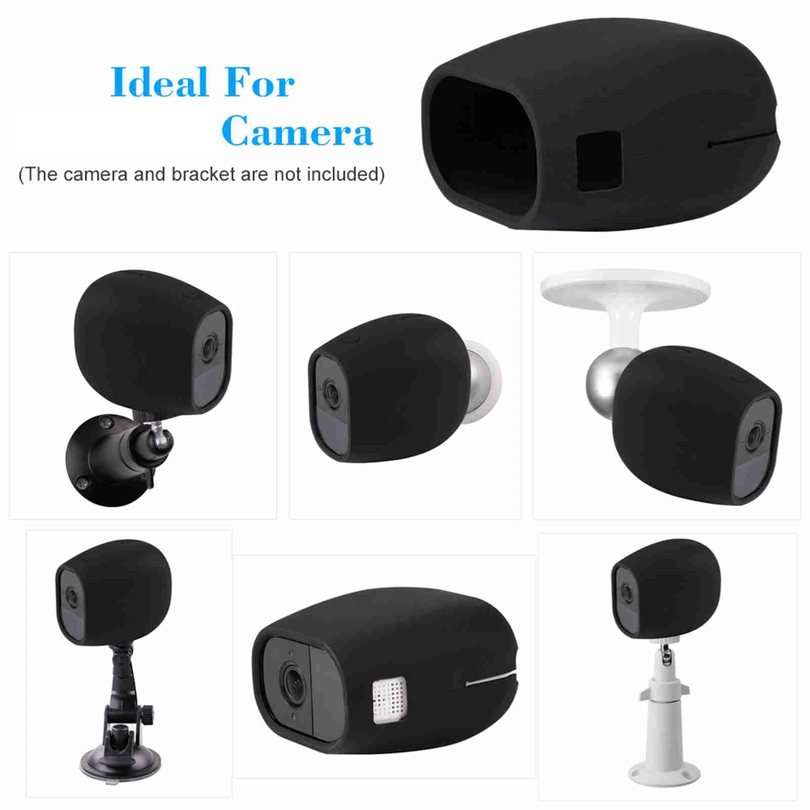 1 Pack Silicone Skin Replacement for Arlo Pro Cameras Security Weatherproof UV-resistant Case  Smart Security