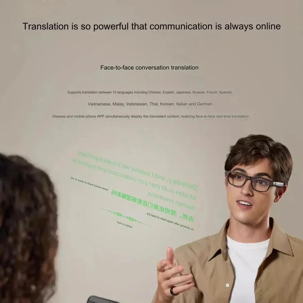 Meizu StarV Air2 AR Smart Glasses 13-Language Translation 3D Cycling Voice Prompt