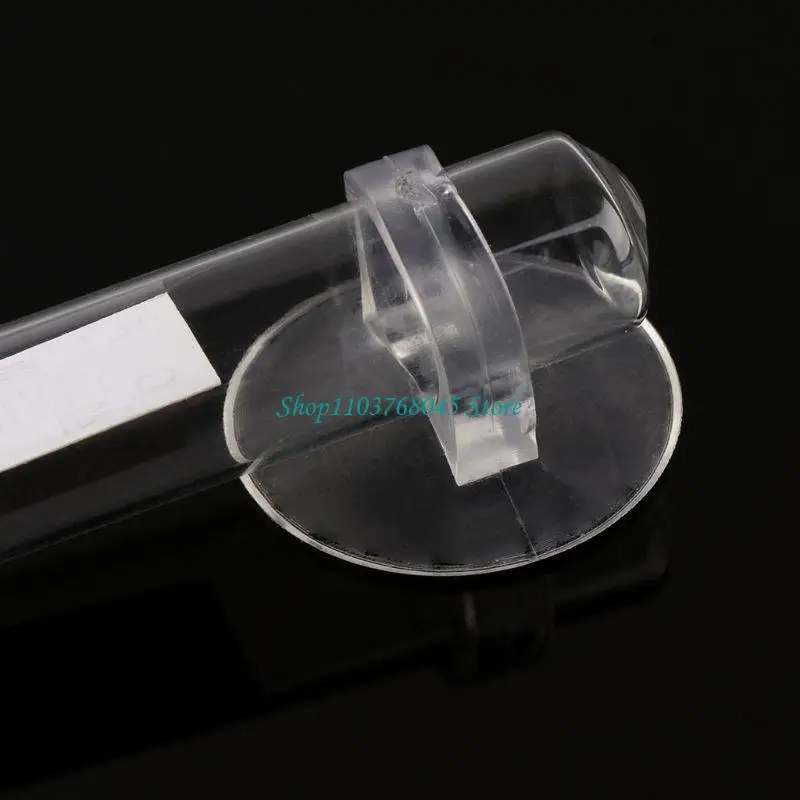 R53F 10pcs Floating Aquarium Thermometer with Suction Cup No Probe for Fish for Tank