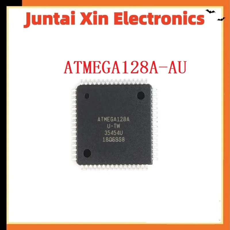 5PCS/LOT ATMEGA128A-AU QFP ATMEL ATMEGA128A TQFP64
