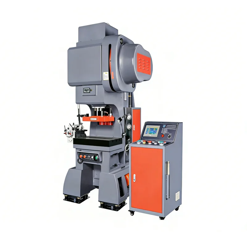 45 Ton C Frame High Speed Precision Press Machine with Three Guide Column for Cold Press Terminal Processing