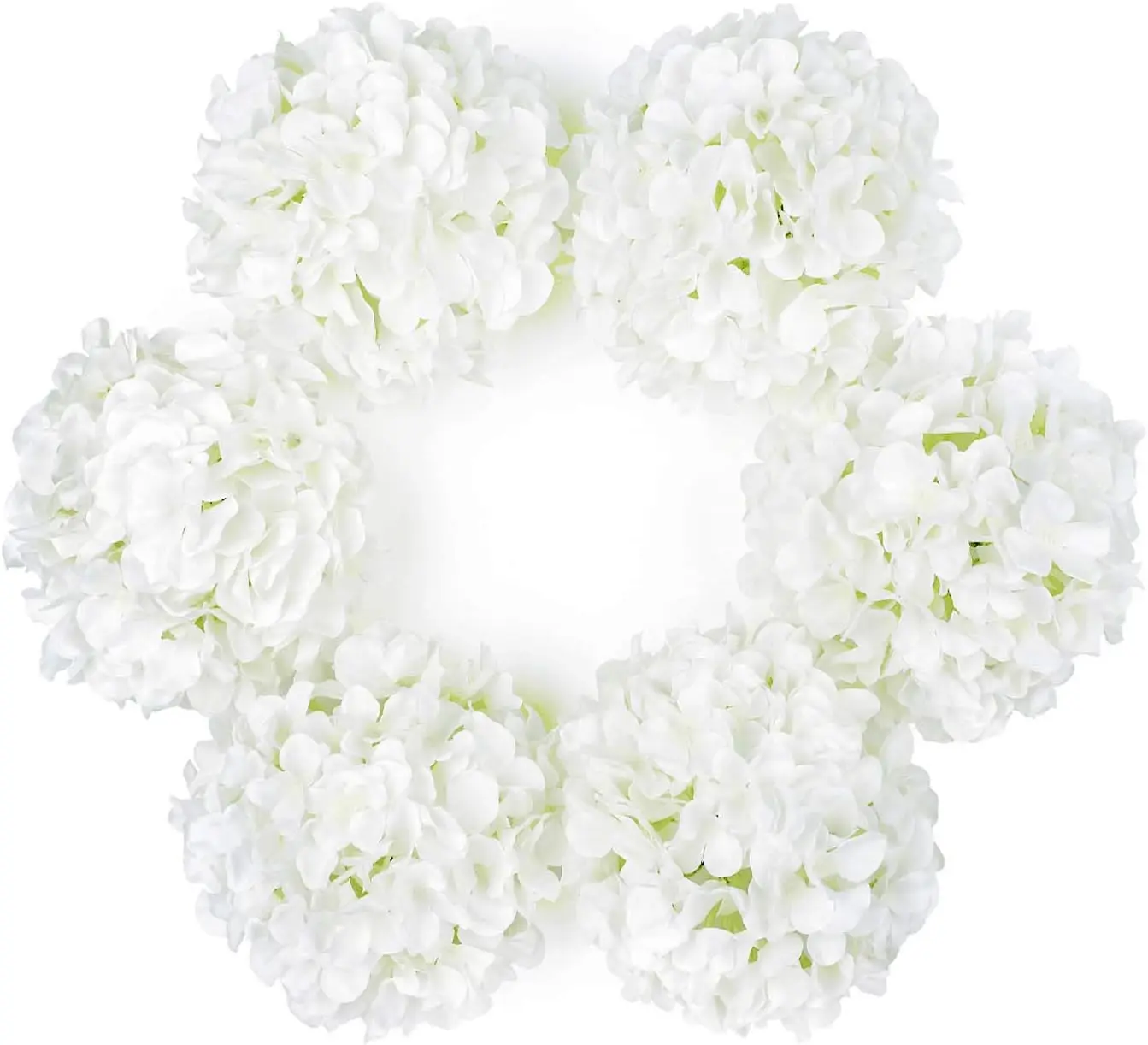 6 Stück 8,7 Zoll Seiden-Hortensien-Blütenköpfe mit Stielen, künstliche Hortensien-Blumen für DIY-Hochzeits-Mittelstück, Heimdekoration – Detail 25