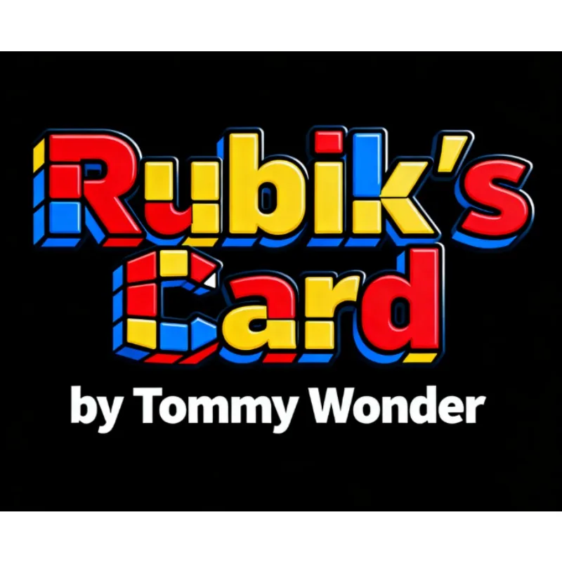 

Rubi Ks Card By Tommy Wonder - Stage & Close-Up Magic Trick for Professional Magicians Illusions Poker Deck Magia Props