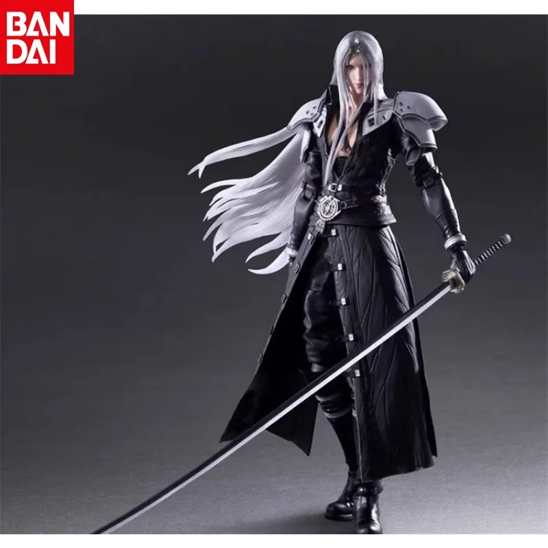 

Оригинальная квадратная фигурка ENIX PLAY ARTS, финальная фантазия VII, ремейк Sephiroth, ПВХ экшн-фигурка, активные суставы, Сборная модель, коллекционные предметы