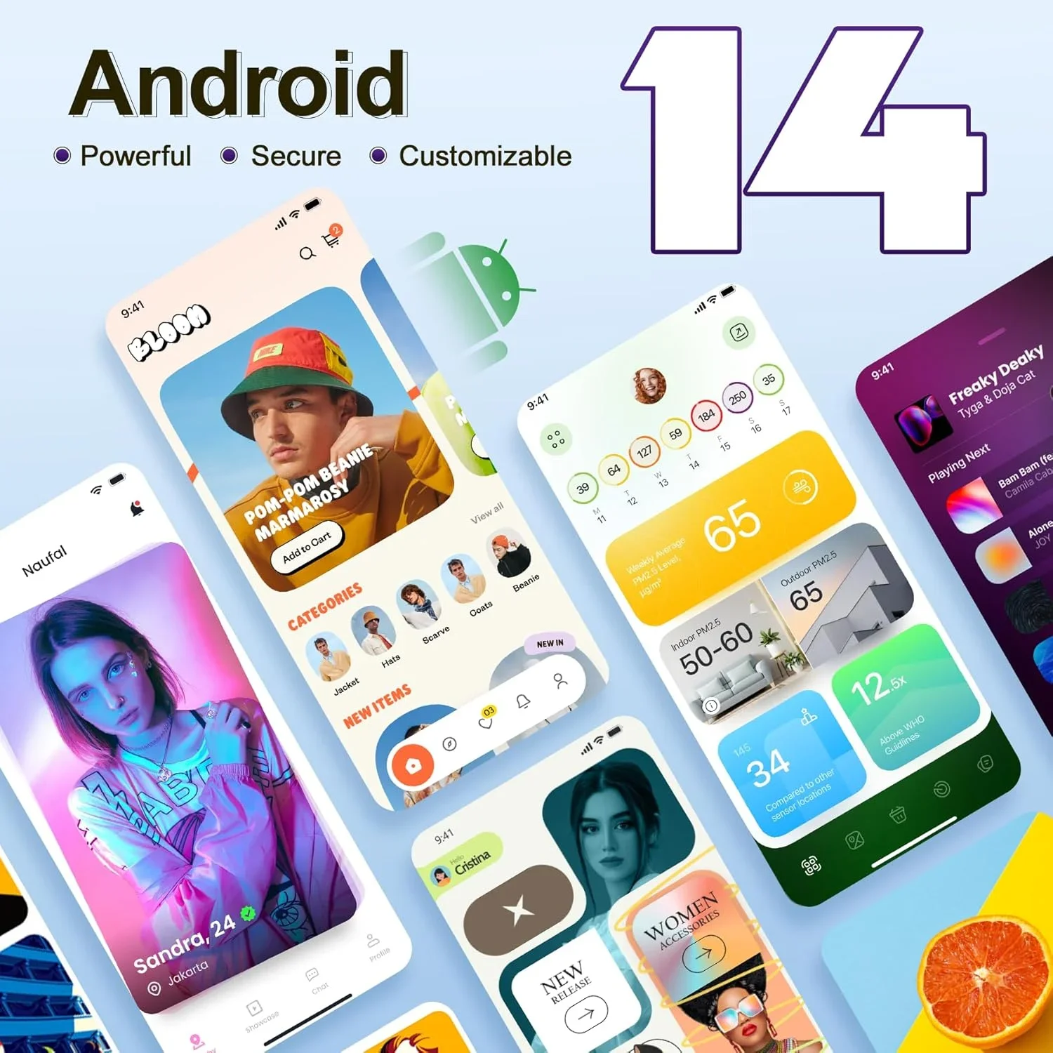 الهاتف الذكي OUKITEL C57 Pro 4300mAh 4G 16Go (4 + 12) RAM /128go ROM - 6.52 13MP Android 14 4300mAh GPS Double SIM