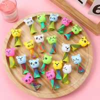 30pcs Cartoon Mini Animal Jumping Dolls Children's Birthday Party Guests Favors Gifts Kids Games Toy Baby Shower Piniata Fillers