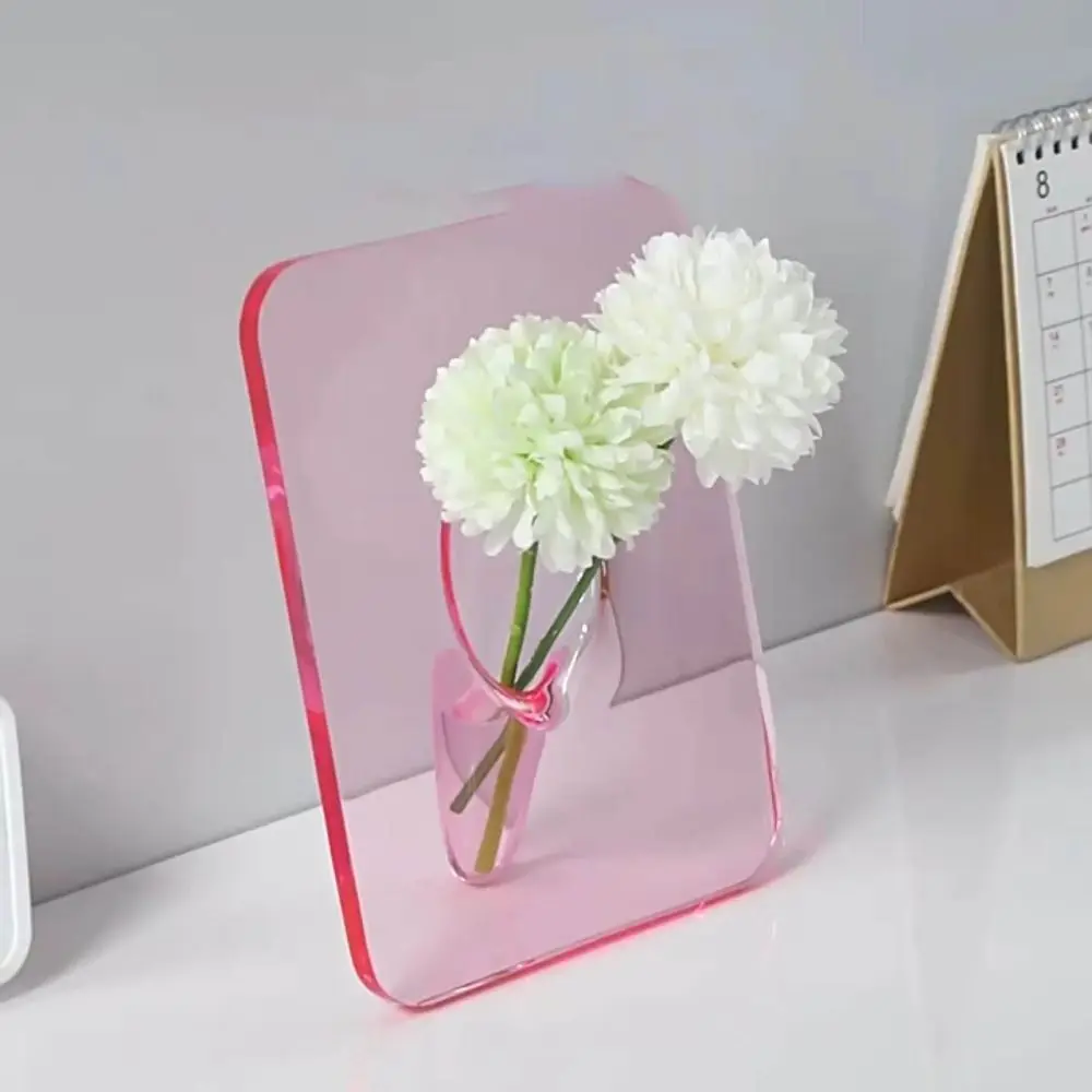 

Creative Art Hydroponic Flower Arrangement Utensils Acrylic Decoration Ornaments Nursery Pots Transparent Vases