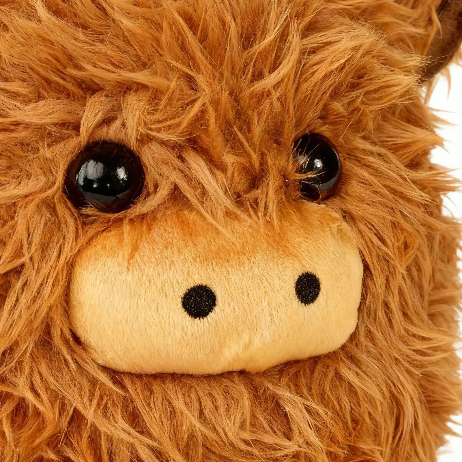 Stofftier, beruhigender Begleiter, Plüschtier, Kuhpuppe, gefüllt für Kinder, Teenager, Jungen, Mädchen, Sammler, Freunde, Sofa