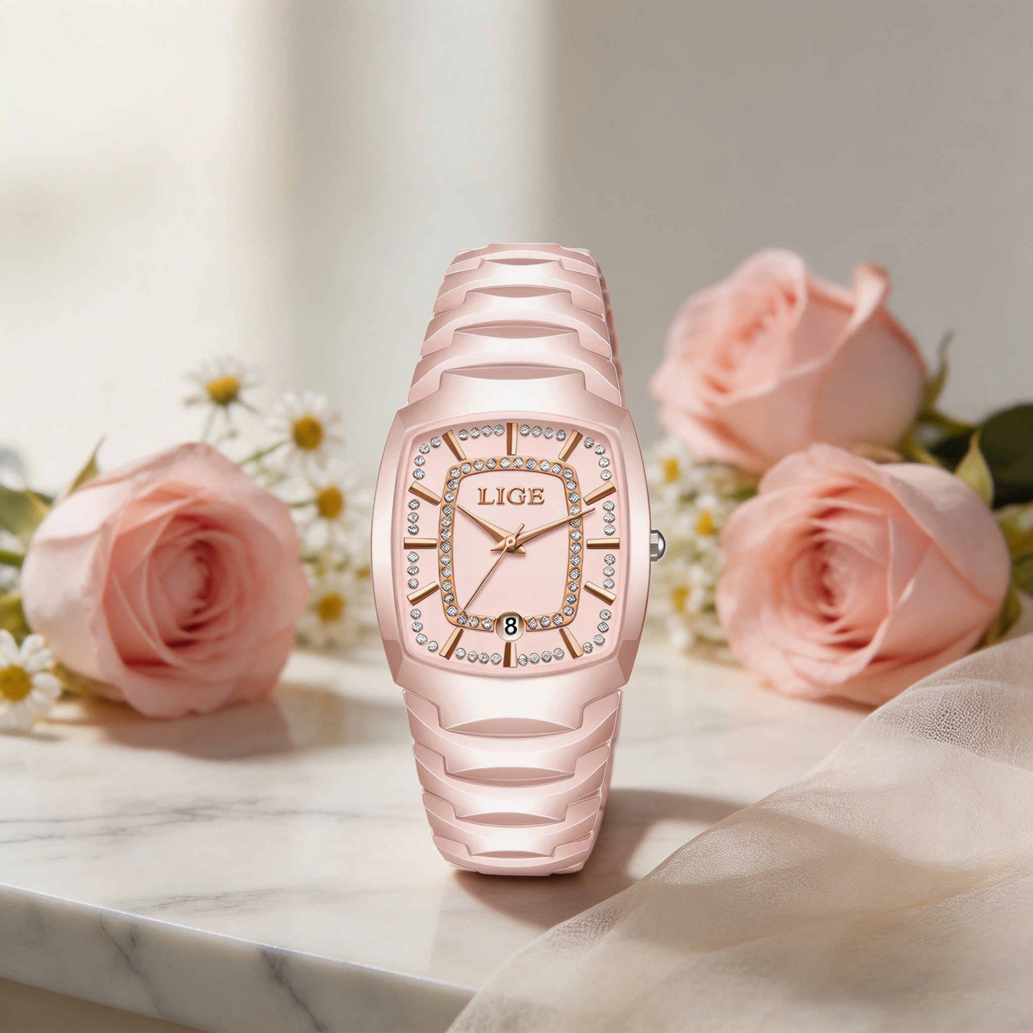 Новые женские водонепроницаемы – обзор и цена Luxury Ceramic Watch
