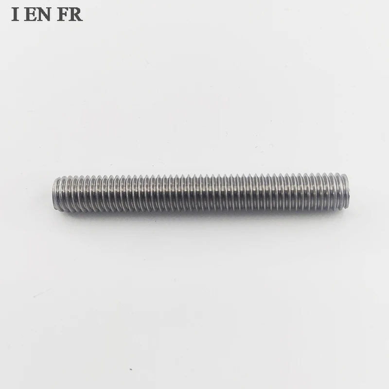 2-20Pcs DIN976 M3 M4 M5 M6 M8 M10 M12 304 Stainless Steel Bolt Stud Full Threaded Rod Fully Metric Thread Rods Screws