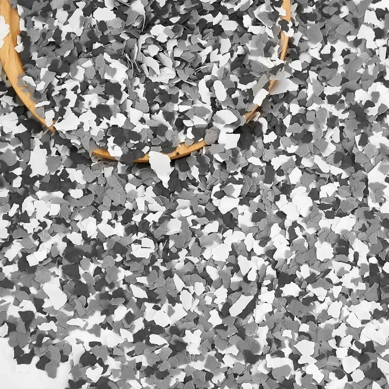 500g Decorative Color Stone Chips Concrete Floor Coatings Paint Flakes for Garage Floor Paint Interior Exterior Walls Floors Art