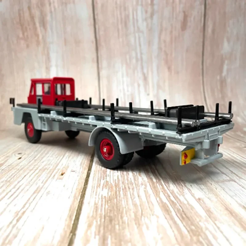 1:43 Scale Dinky Camion Saviem Porte-Fer Alloy Steel Transporter