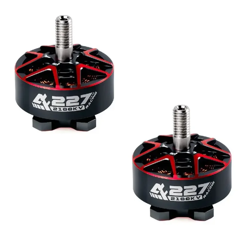 SkyDElDaily Sale Axisflying AF227 Brushless Motor 6S 2100KV For Racing Freestyle 5Inch FPV DIY Parts 2PCS