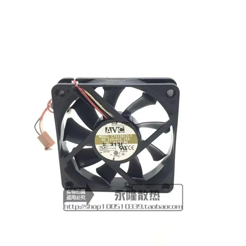 

Original C7015B12LY 12V 0.15A 7CM 70 * 70 * 15MM 3-wire AMD heat sink CPU cooling fan