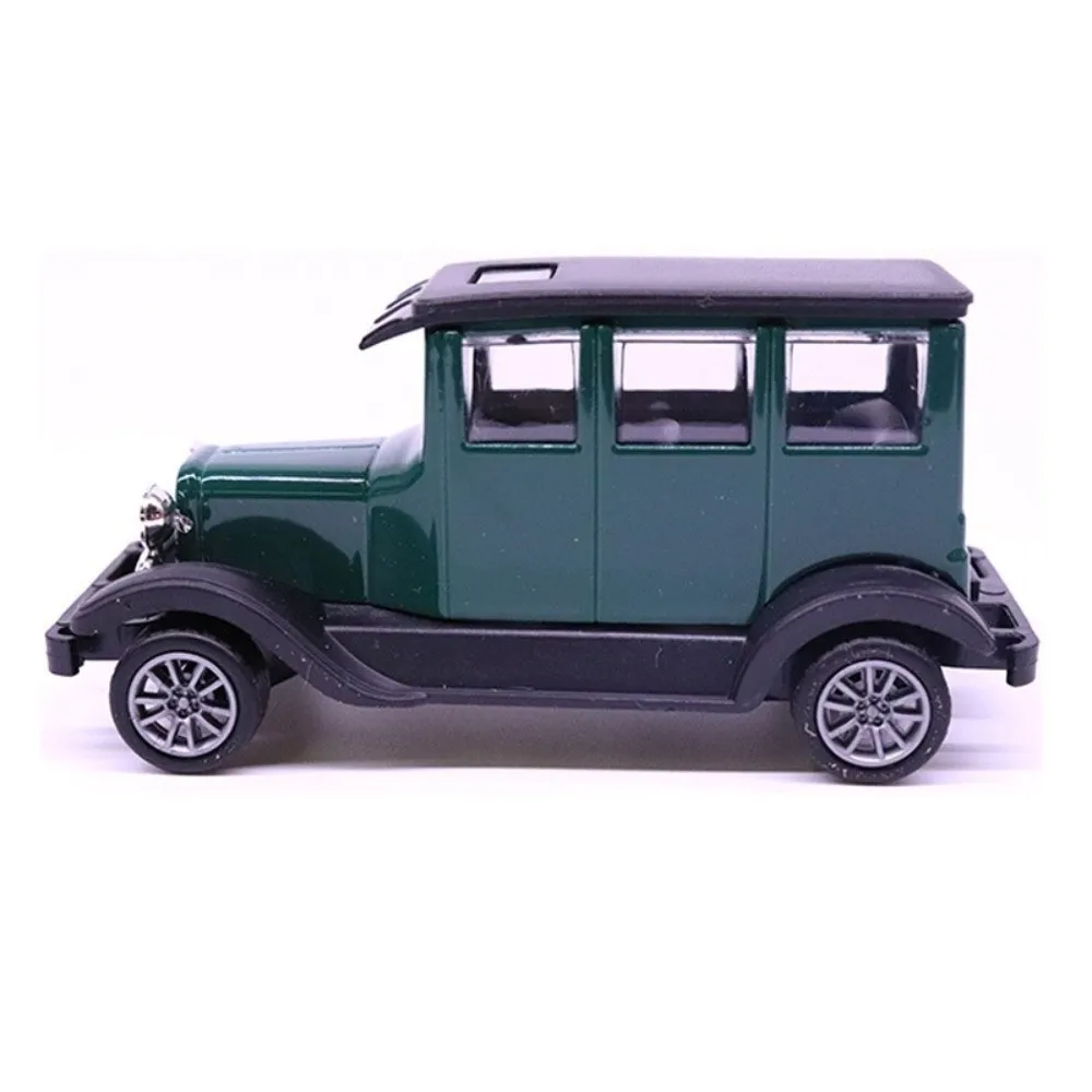 Premium 1:43 Scale Vintage Model Car Classic Open-door Alloy Diecast Car Cabriolet Miniature Children's Car Display