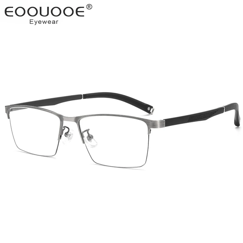 

2023 New Fashion Eyebrow Glasses Frame Driving Myopia Prescription Blue Light Optics Spectacles Gafas For Men