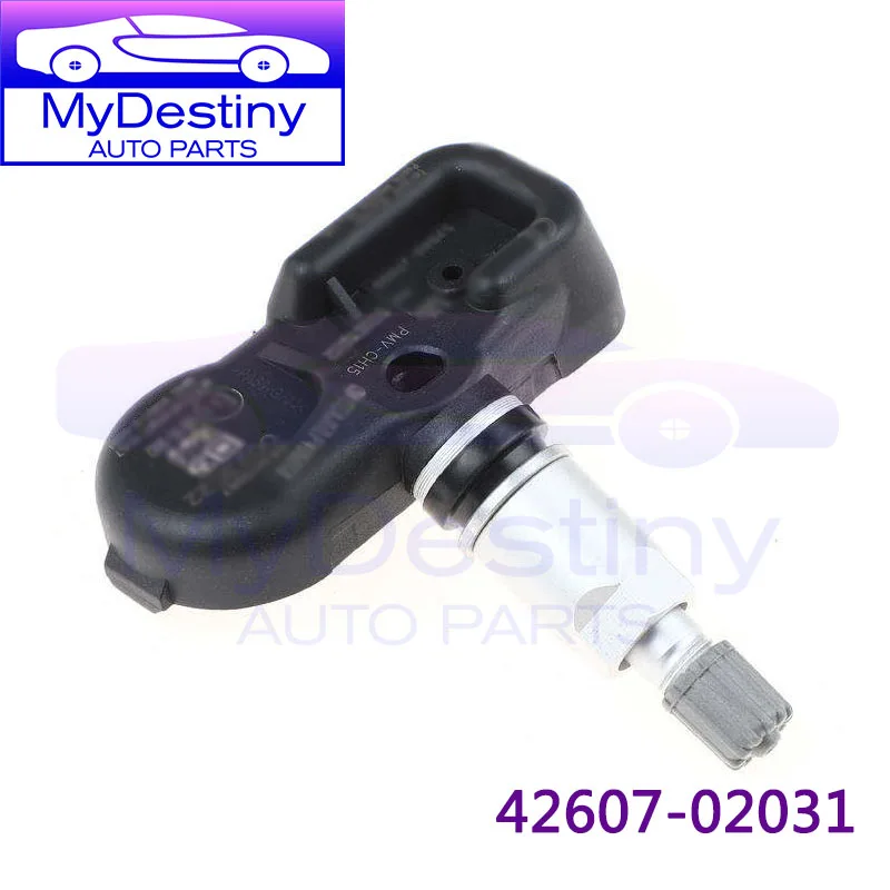 433Mhz Tpms Tire Pressure Monitor Sensor For Toyota Auris Hilux Corolla Hiace Prius Verso Yaris IQ Lexus 4260702031 42607-02031