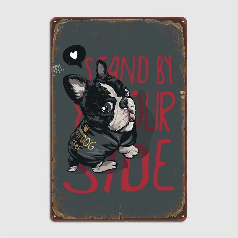 

Funny Dog Quote Poster Gaming Room Decoration Vintage Tin Plaque Coffee Bar Funny Metal Signs for Wall Decoration House Decor