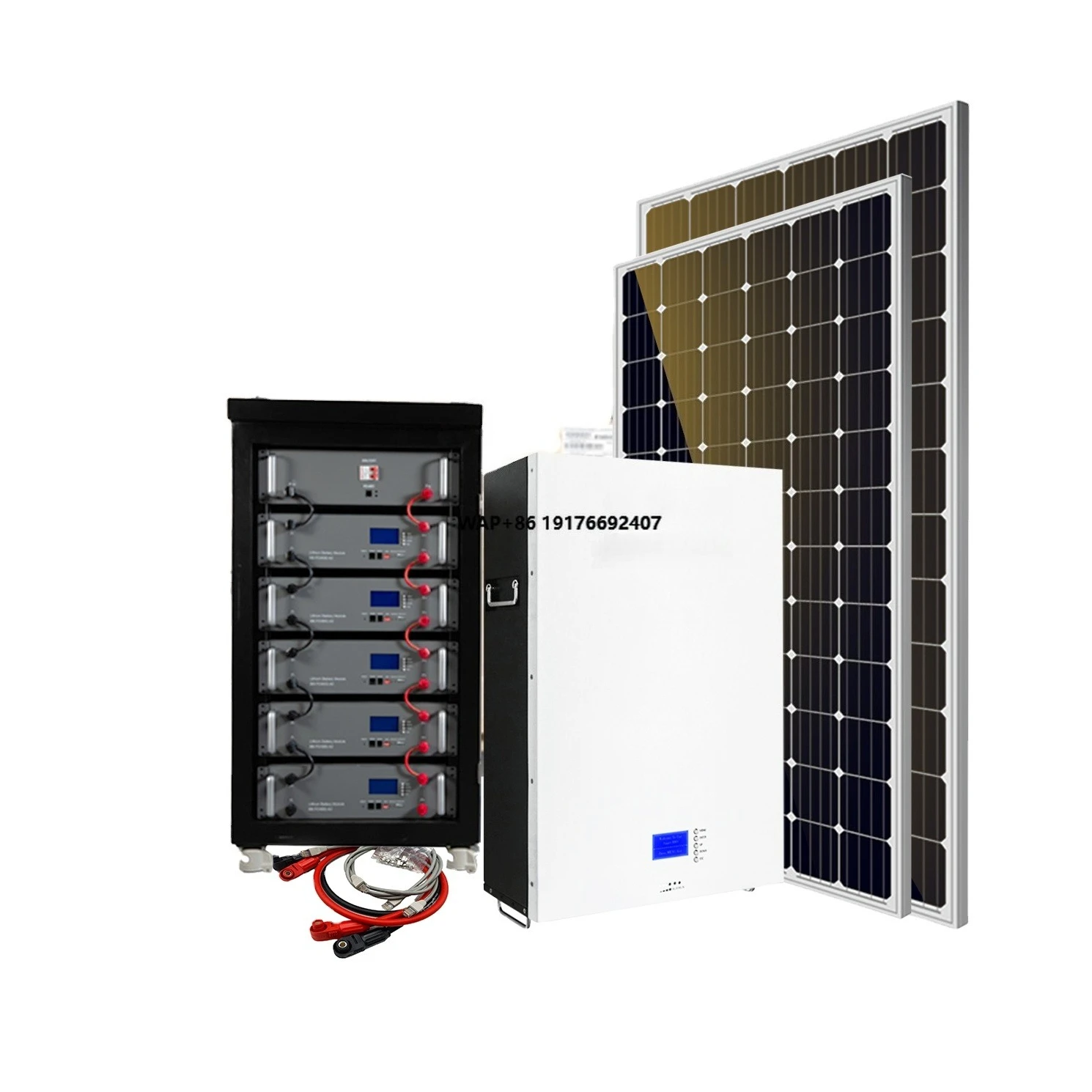 

Solar Energy System Lithium Ion Battery 5kwh 7kwh 10kwh 48v 100Ah 150Ah 200Ah Lithium Battery Hybrid System for Home