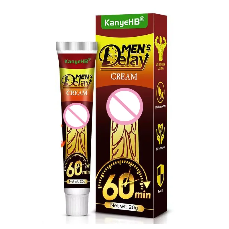 Male Delay Cream 60 Minutes Long Sex Prevent Premature Ejaculation climax for Men Penis Enlargement Erection Spray Adult Product