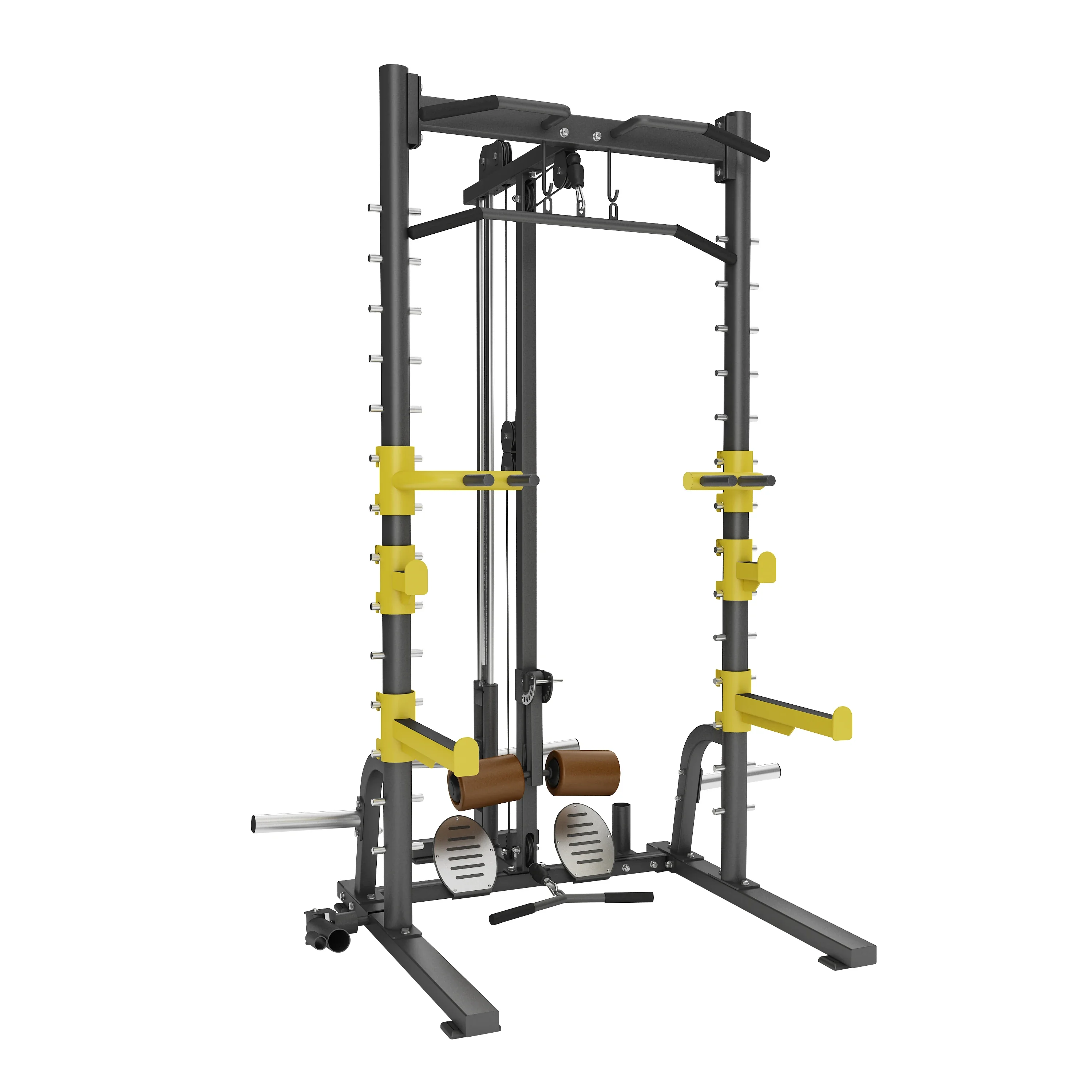 

l Hot Selling home use multi functional station home gym Multi-functional Squat Rack