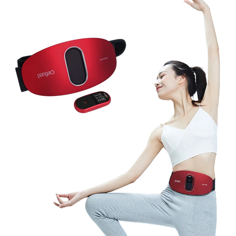 Smart Library Vibration Body Bel Slimming Lumbar Spine Massage hine Pulse Massager With Waist Belt