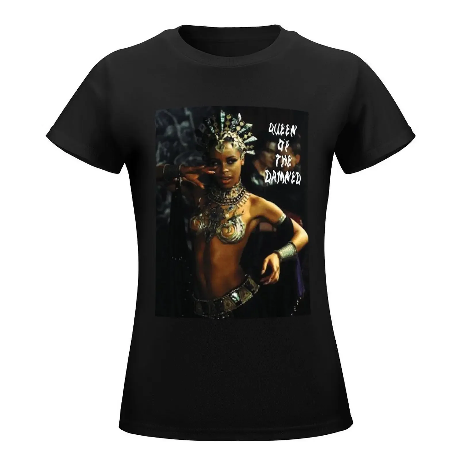 Queen of the Damned T-Shirt korean fashion lady clothes funny Female clothing Womens clothing