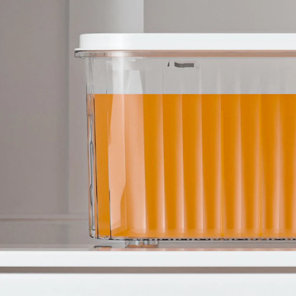 

5L Cold Kettle with Faucet & Bracket Cold Water Pitcher Home Plastic Beverage Dispenser Filter Drink Container for Home Kitchen