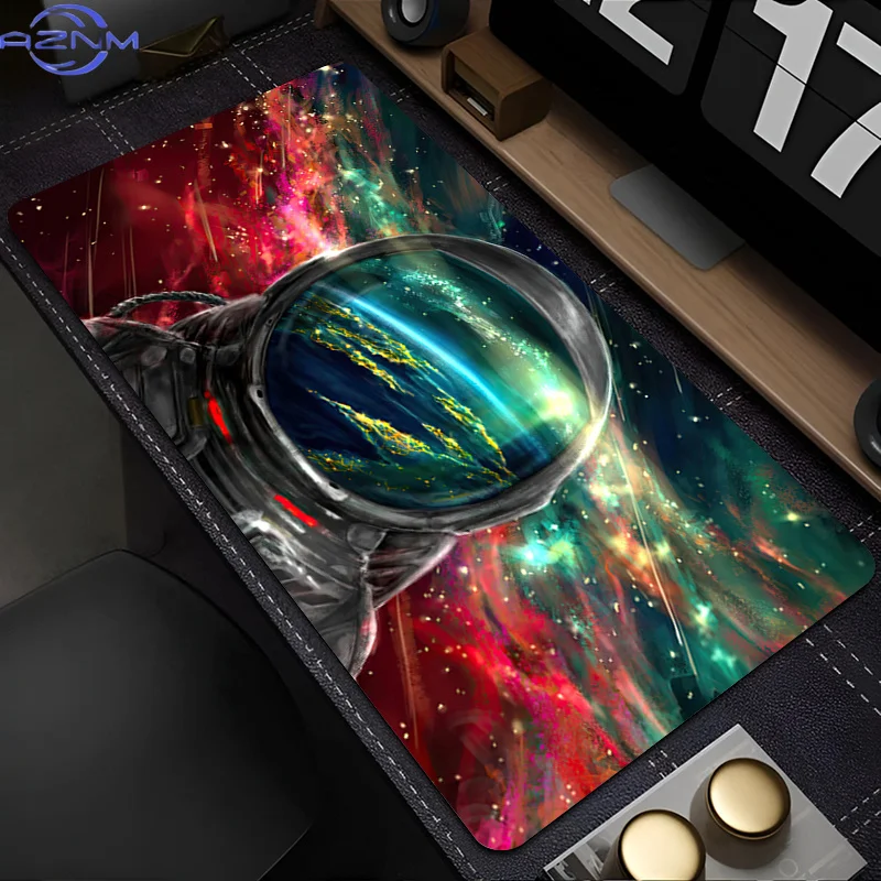 Mouse Pad anti-slip Durable Desk Mat Offices PC Accessories Anime Keyboard Pad Laptop Space Astronauts Mouse Mat Tapis De Bureau