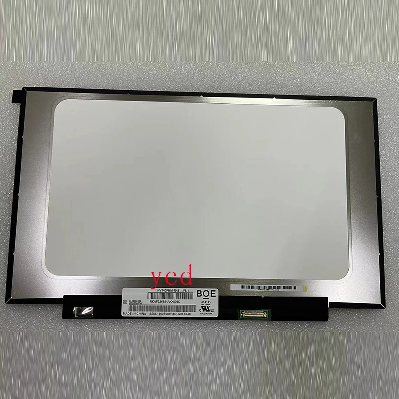 

14.0 IPS dizüstü LCD ekran NV140FHM-N48 Fit B140HAN04.0 N140HCA-EBA Lenovo ideapad 330S-14IKB 330S-14AST 1920x1080 30pin eDP